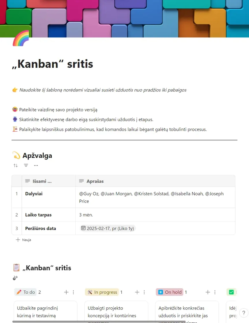 „Kanban“ sritis