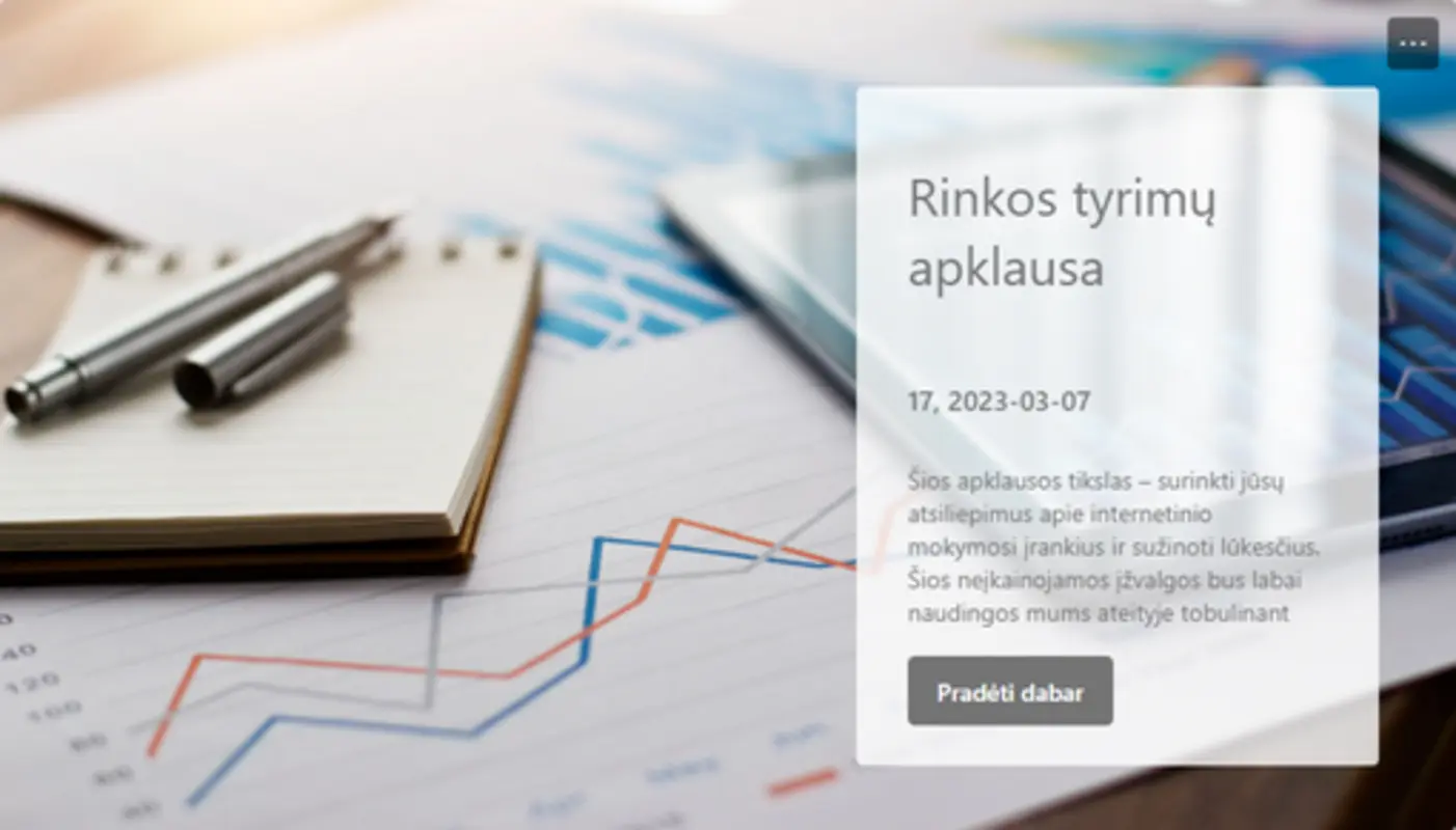 Rinkos tyrimų apklausa gray