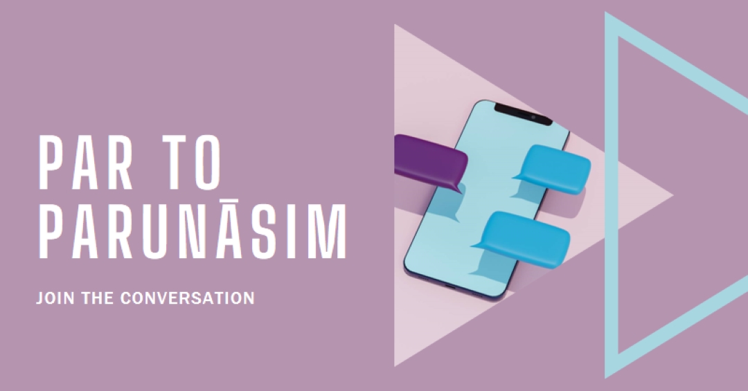 Conversation starter purple modern-geometric-&-linear