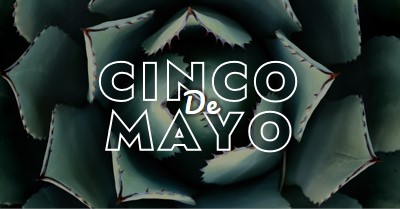 Celebrate Cinco de Mayo green modern-bold