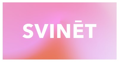 Nosvinēsim svētku nosvinēsim pink modern-bold