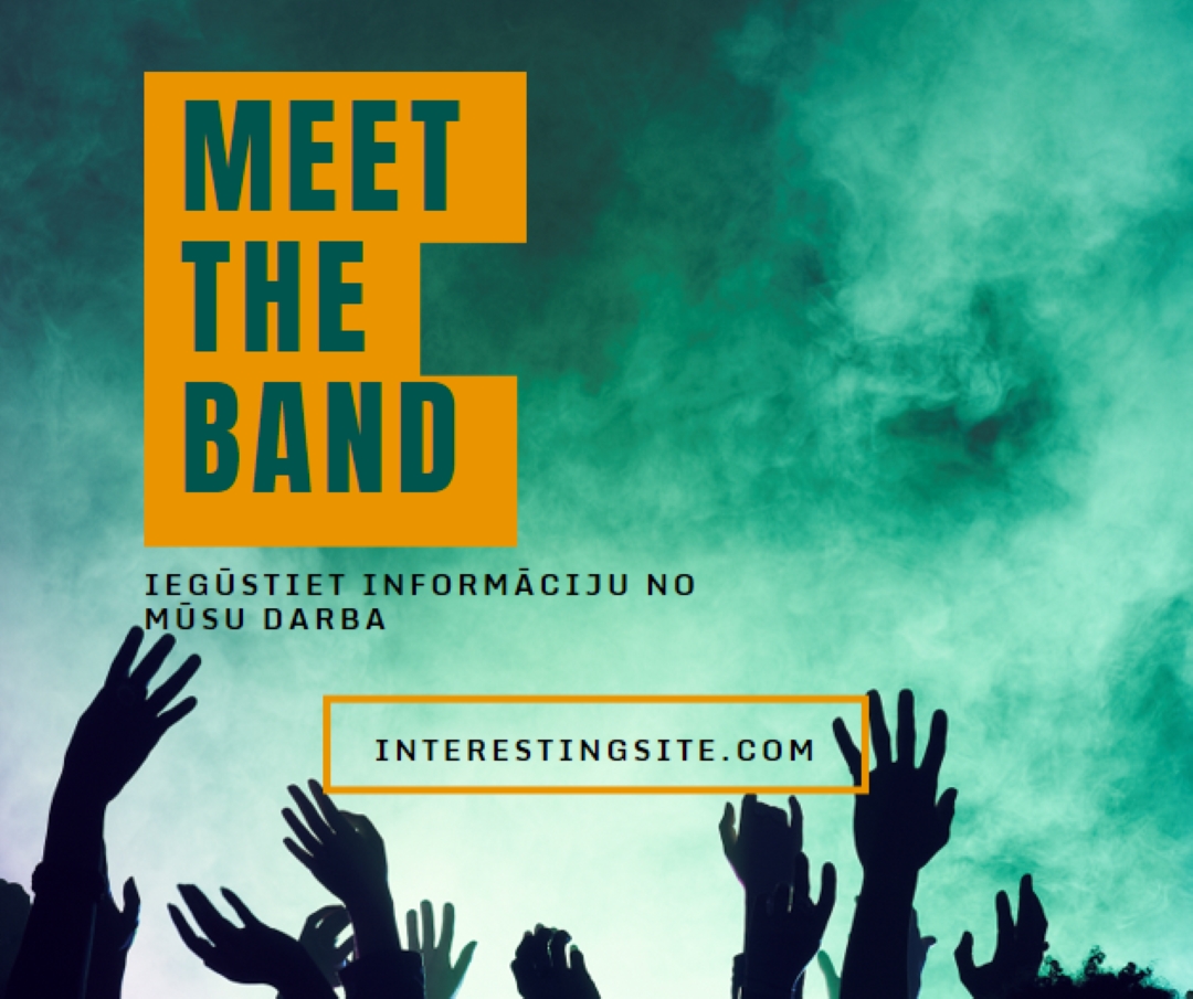 Band kopā green modern-bold