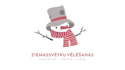 Ziemassvētku vēlēšanās white modern-simple