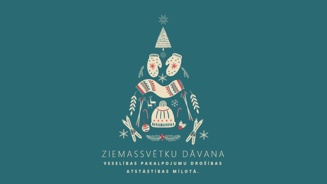 Visu, ko vēlos, lai iegūtu Ziemassvētkus green modern-simple