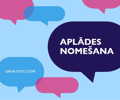 Aplādes nomešana tūlīt blue modern-color-block