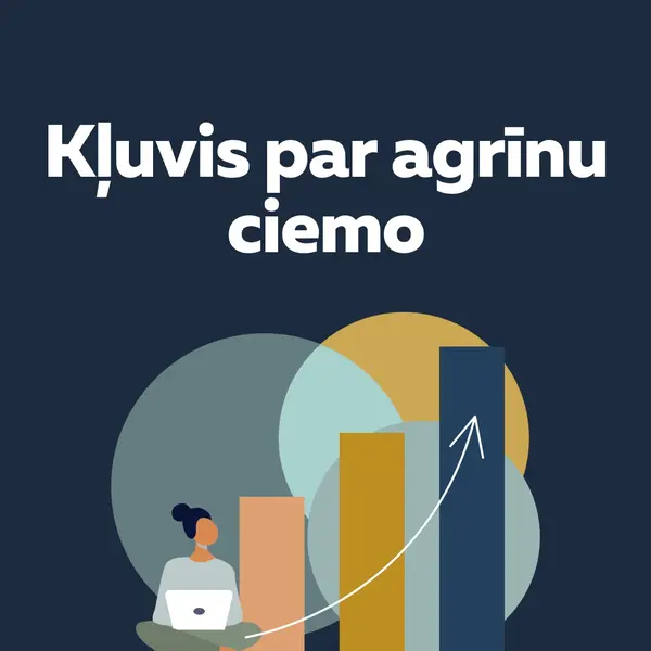 Diagrammu augšpuse blue modern-simple