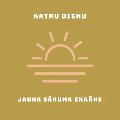 Dienas pārtraukums brown modern-simple