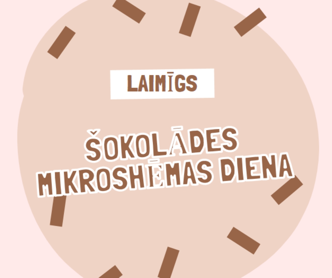 Happy Chocolate Day brown organic-simple