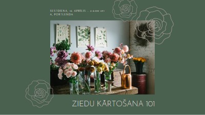Ziedu enerģija green organic-simple