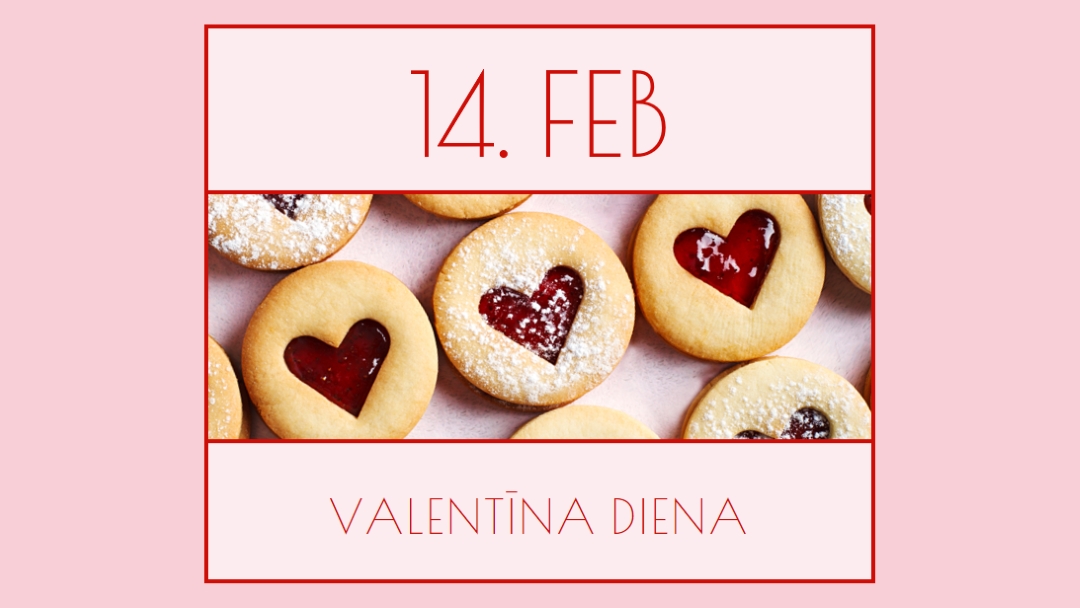 Valentīna dienas treat pink modern-simple