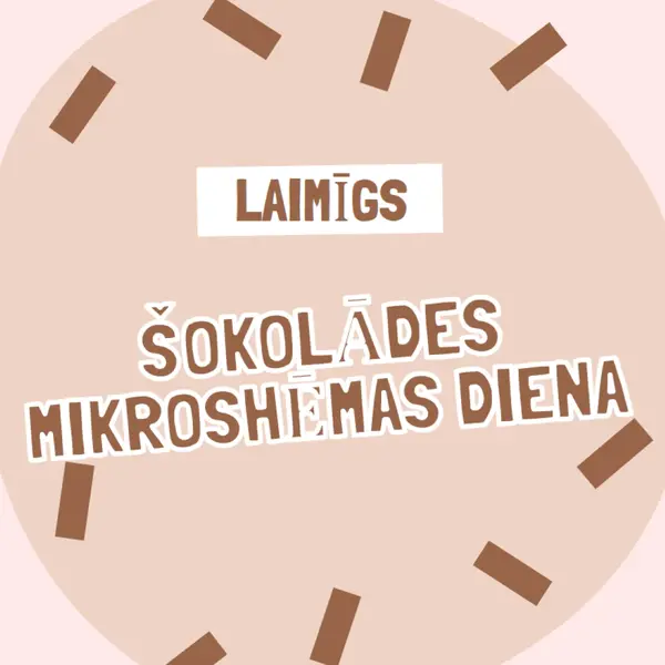 Happy Chocolate Day brown organic-simple