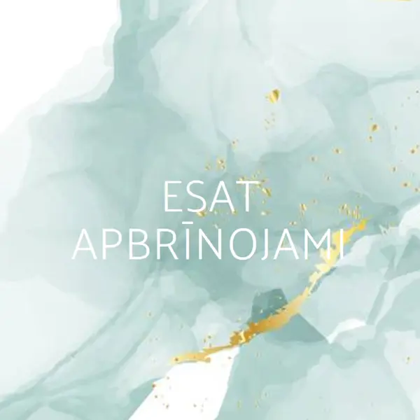 Jūs esat apbrīnojami blue modern-simple