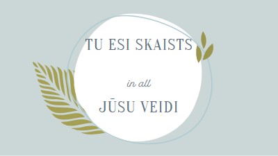 Skaists visos jūsu veidos blue organic-simple