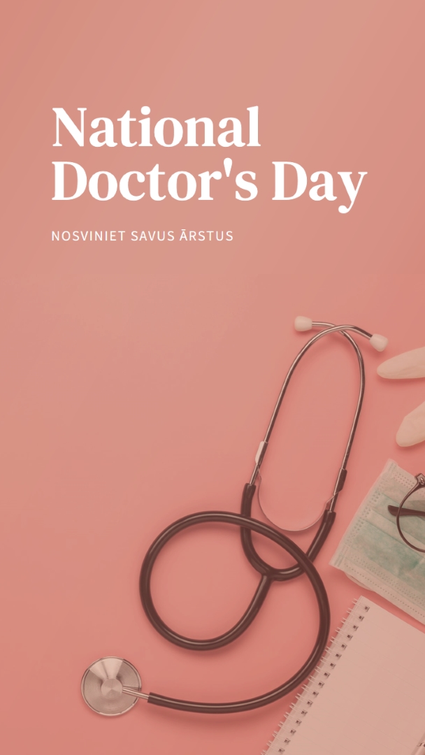 Nosviniet savus ārstus pink modern-simple