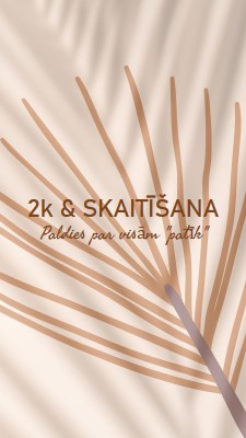 Skaitīšana uz jums brown organic-boho