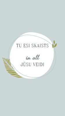 Skaists visos jūsu veidos blue organic-simple