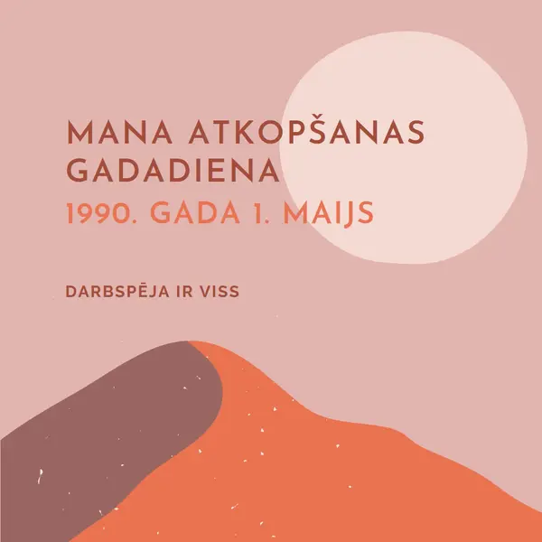 Mana atkopšanas gadadiena pink organic-boho