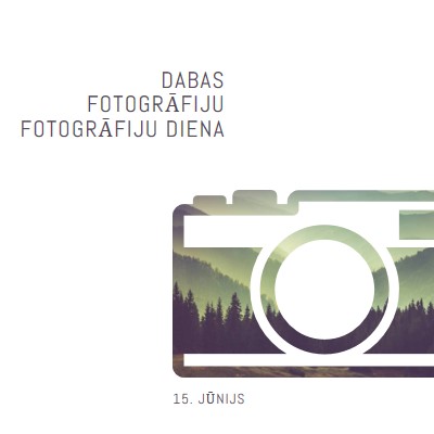 Dabas fotogrāfiju fotogrāfiju diena white modern-simple