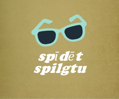 Izgaistot ar spilgtu spīd green vintage-retro