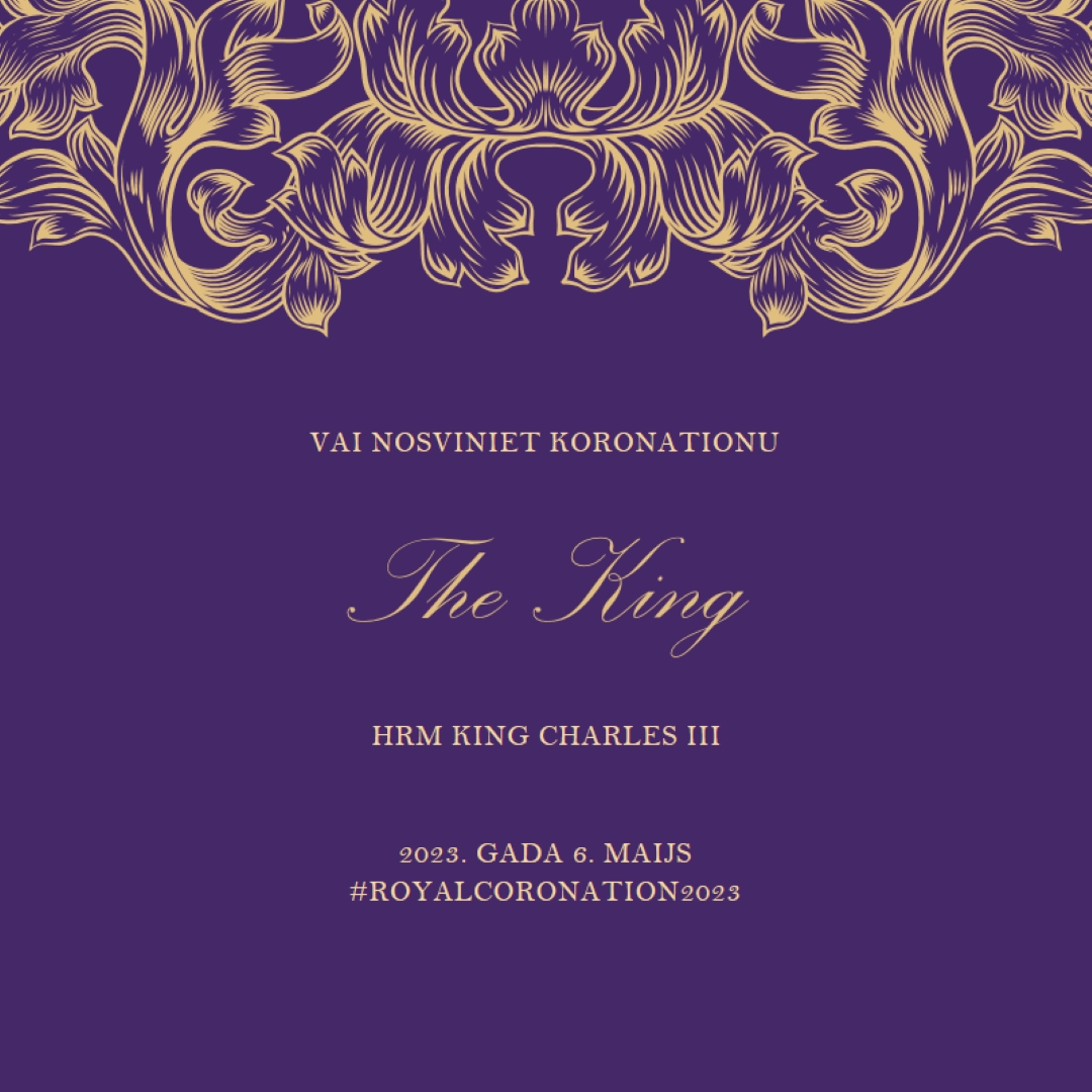 korona ietilpināšana kingam purple modern-simple