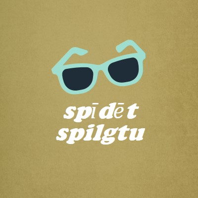 Izgaistot ar spilgtu spīd green vintage-retro