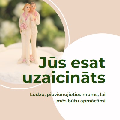 Jūs tiekat uzaicināts veikt pink modern-simple