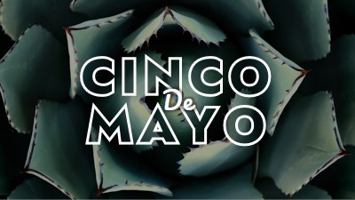 Celebrate Cinco de Mayo green modern-bold