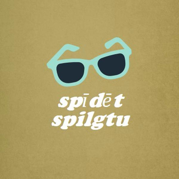 Izgaistot ar spilgtu spīd green vintage-retro