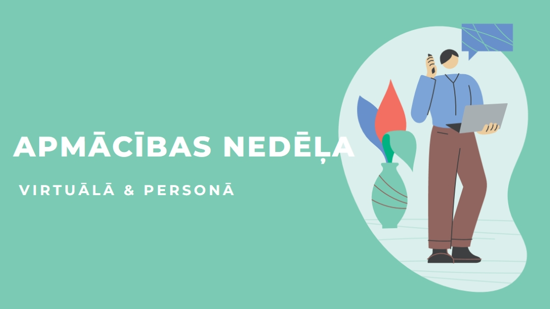 Apmācības nedēļa green modern-color-block