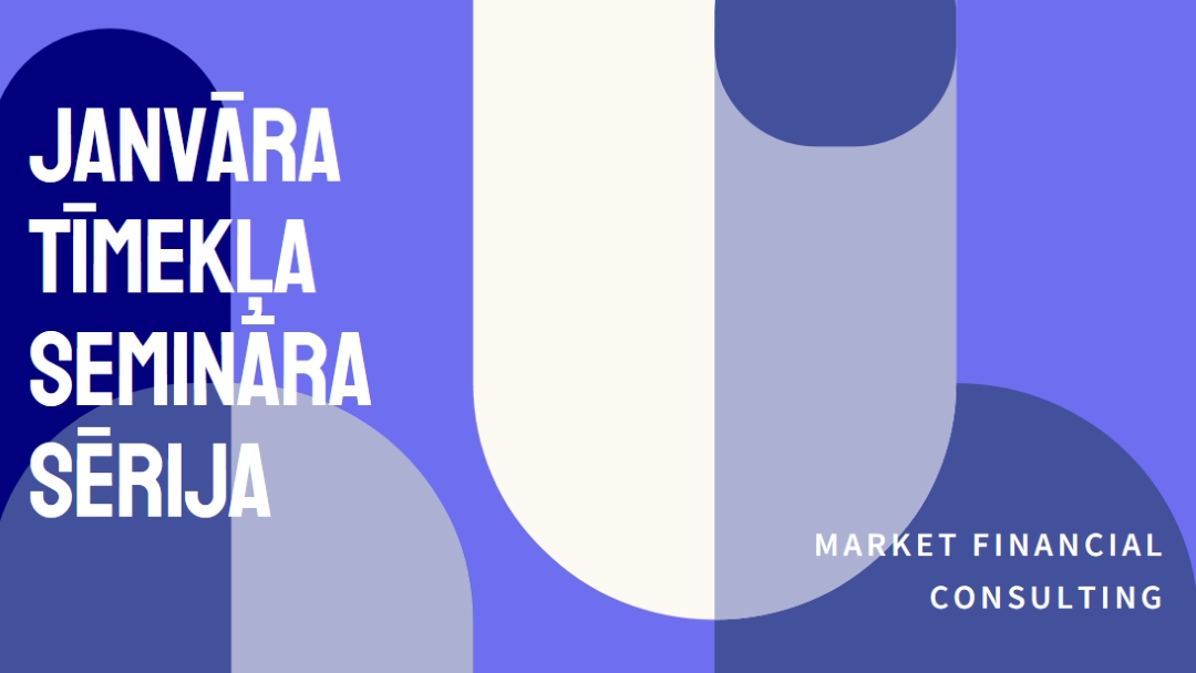 Janvāra tīmekļa semināra sērija blue modern-bold