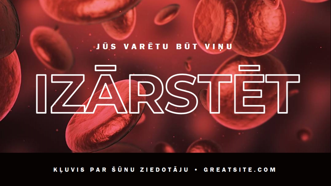 Kļuvis par šūnu ziedotāju red modern-simple
