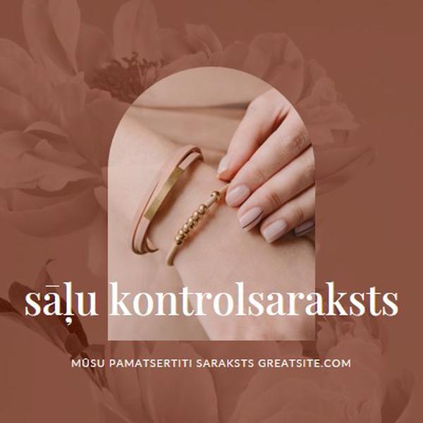 sāļu kontrolsaraksts pink organic-boho