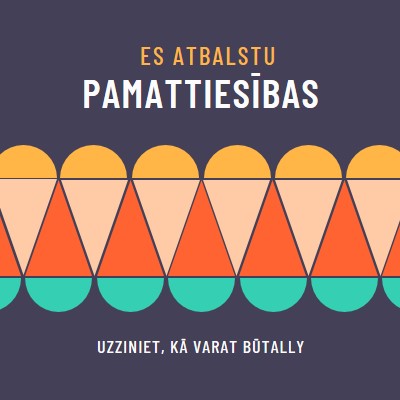 Atbalsta pamatiedzīvotājiem tiesības blue modern-color-block