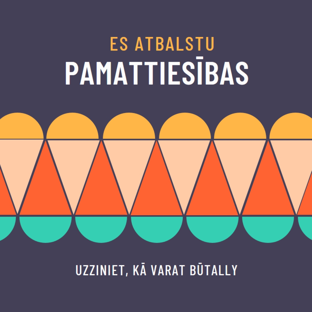 Atbalsta pamatiedzīvotājiem tiesības blue modern-color-block