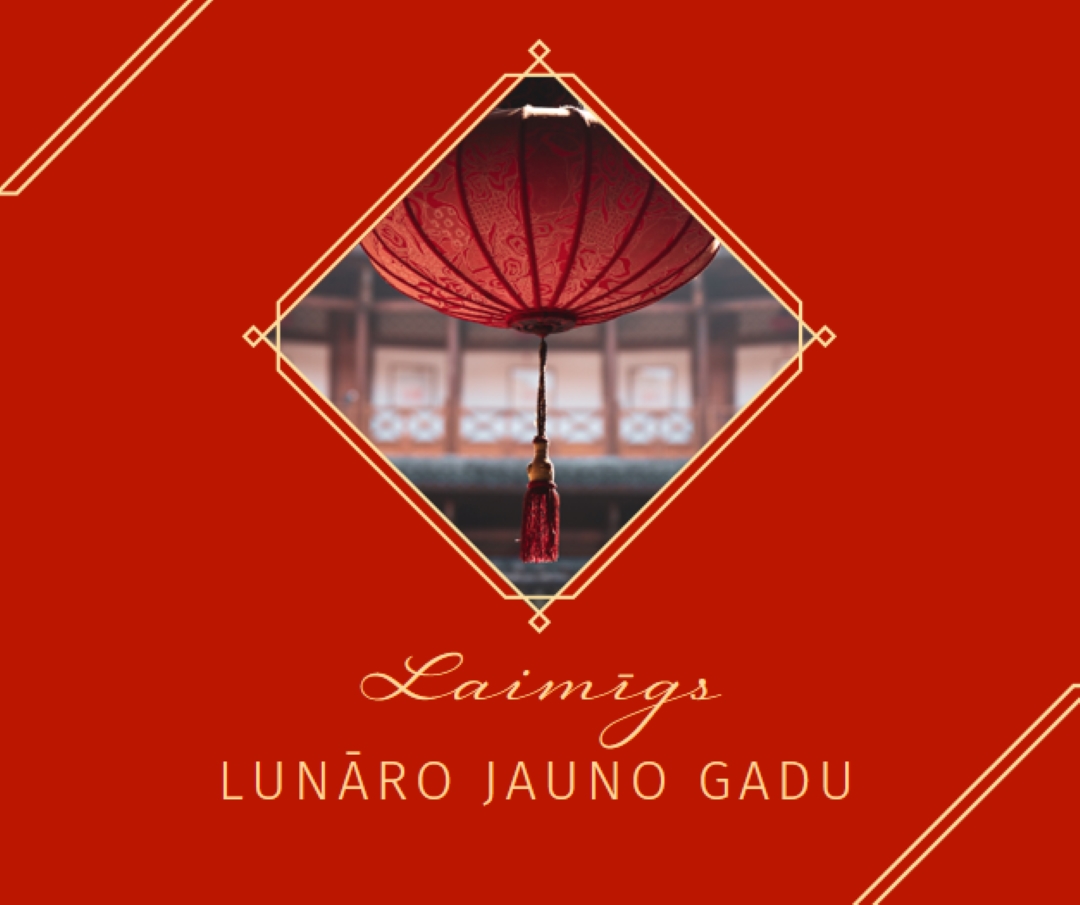 Lunāro lunāro lunāro lun red modern-simple