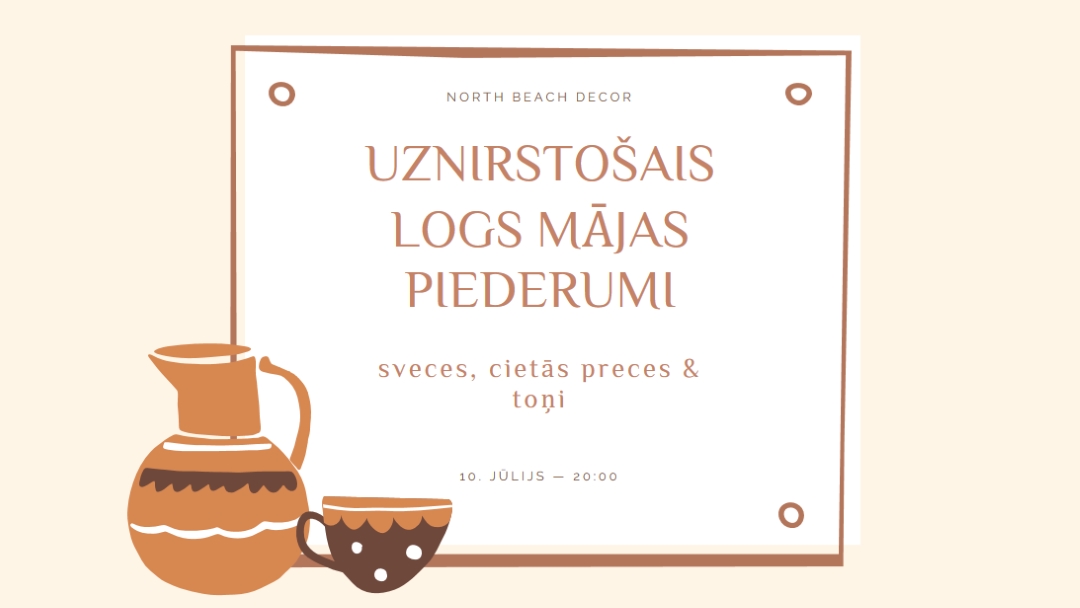 Piederumu nepieciešamība orange organic-boho