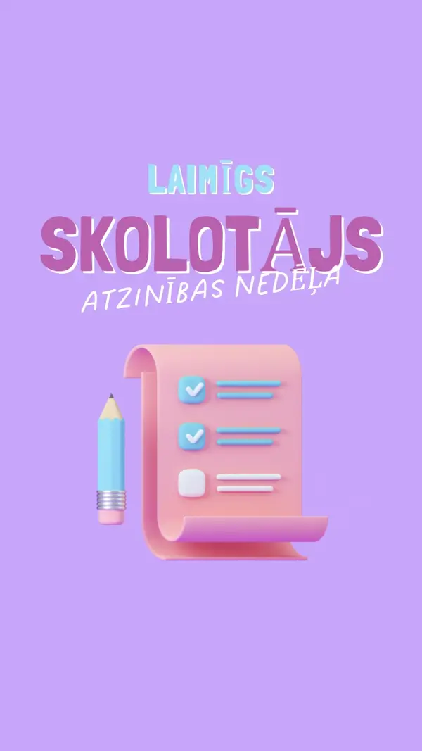Skolotāja atzinības nedēļa purple whimsical-color-block