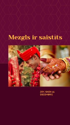 Mezgls ir saistīts red modern-simple