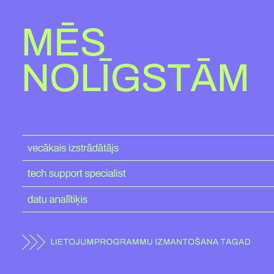 Notiek lietojumprogrammu izmantošana purple bold,bright,neon,minimal,modern,simple