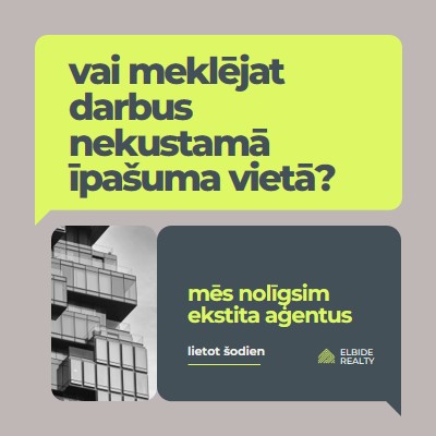 Darba piedāvājums — mēs nolīgstam green modern,minimal,blocks,dark,neutral,simple