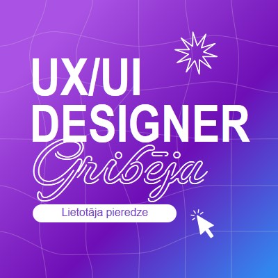 UI/UX noformētāja vēlējies purple bold,playful,digital,grid,neon,gradient