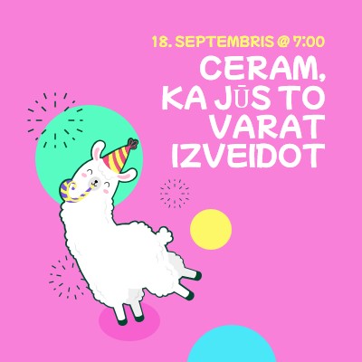 Ceram, ka jūs to varat izveidot pink bold.-playful,graphic