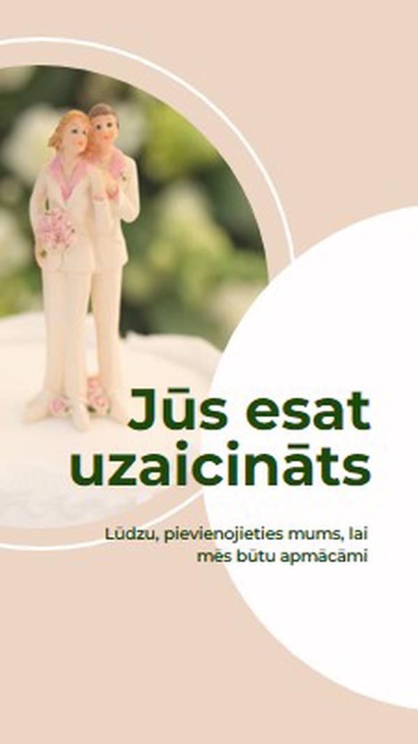 Jūs tiekat uzaicināts veikt pink modern-simple