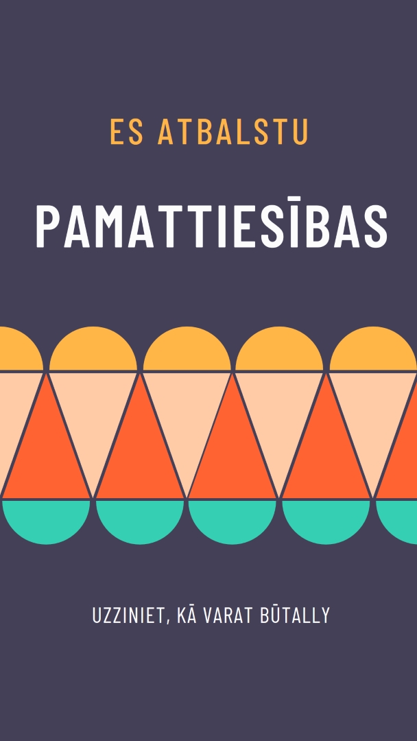Atbalsta pamatiedzīvotājiem tiesības blue modern-color-block