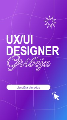 UI/UX noformētāja vēlējies purple bold,playful,digital,grid,neon,gradient