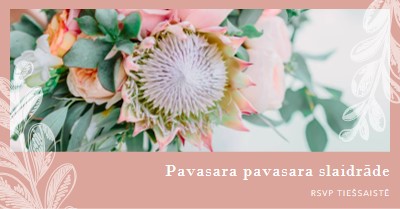 Pavasara pavasara slaidrāde pink organic-simple