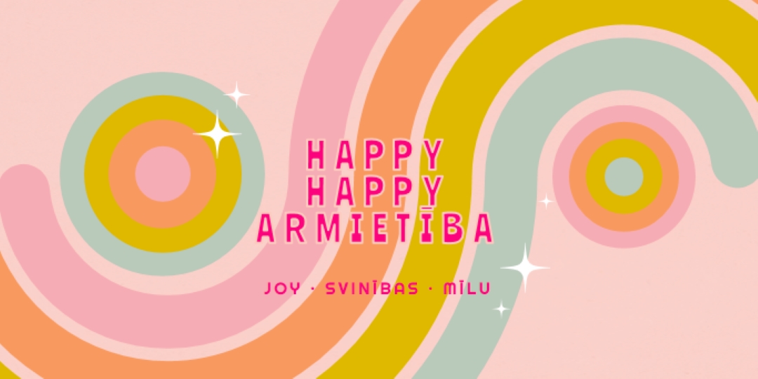 Prieks, svinības, mīlestība pink vintage-retro