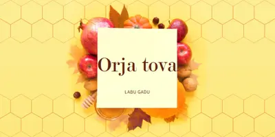 Auglīgi jaunais gads yellow modern-simple