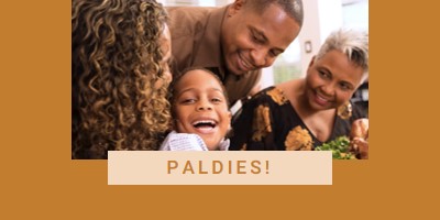 Paldies! brown modern-simple