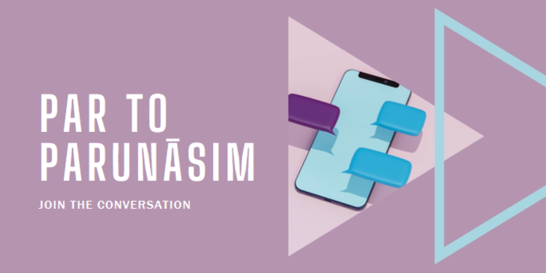 Conversation starter purple modern-geometric-&-linear